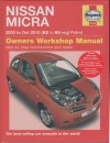 Nissan Micra K12 Petrol 2003-2010 Haynes Service Repair Manual USED